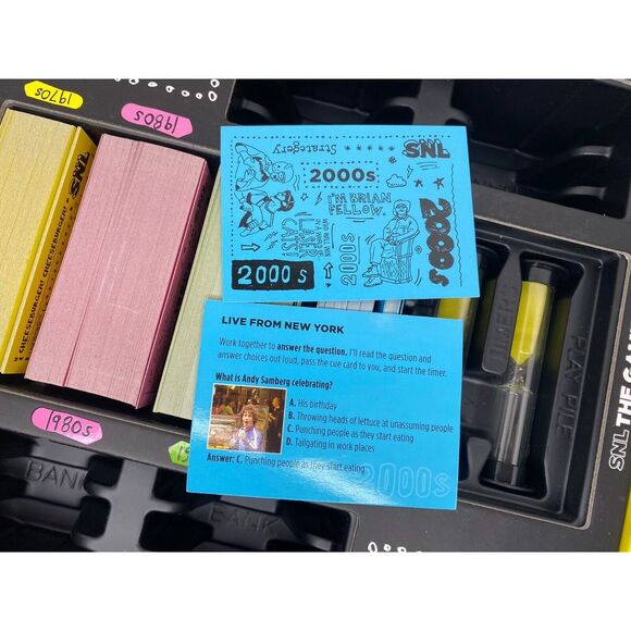 NEW Saturday Night Live The Laughing Guessing Improv Party Board Game SNL RARE - Picture 7 of 7